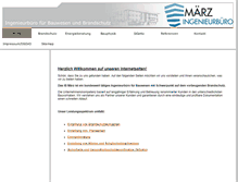 Tablet Screenshot of ib-maerz.de